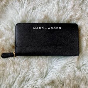 Marc Jacobs Black Leather Wallet